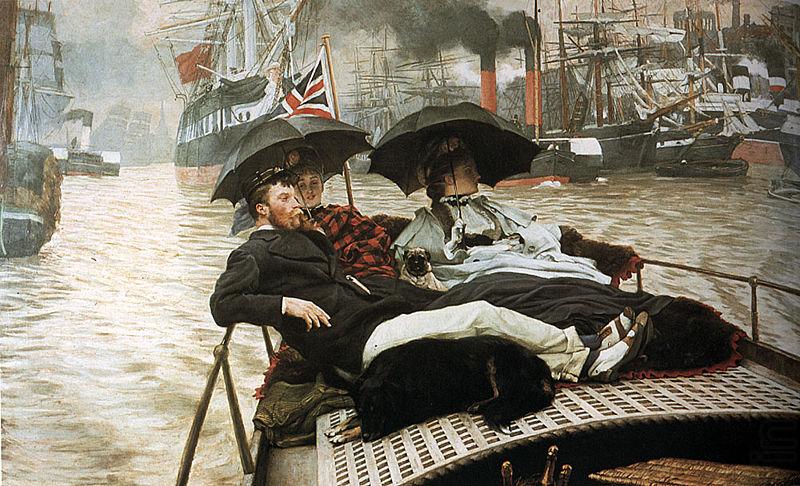James Jacques Joseph Tissot The Thames china oil painting image